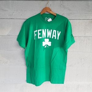 Sully's Fenway Shamrock Crew Neck T shirt